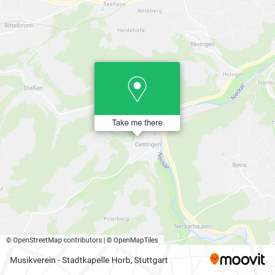 Карта Musikverein - Stadtkapelle Horb