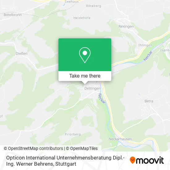 Карта Opticon International Unternehmensberatung Dipl.-Ing. Werner Behrens