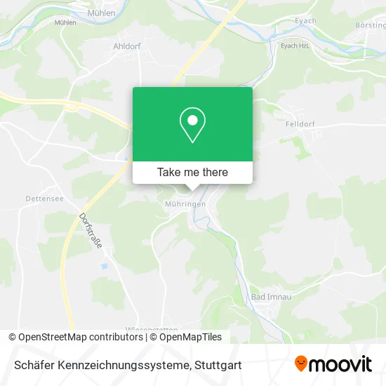 Карта Schäfer Kennzeichnungssysteme