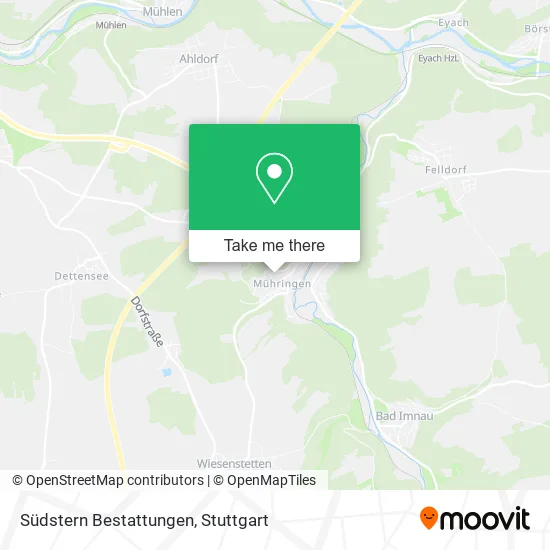 Карта Südstern Bestattungen