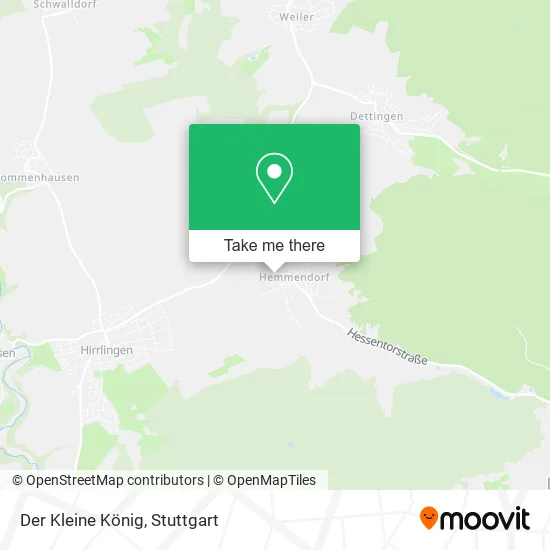 Карта Der Kleine König