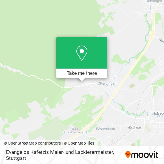 Evangelos Kafetzis Maler- und Lackierermeister map