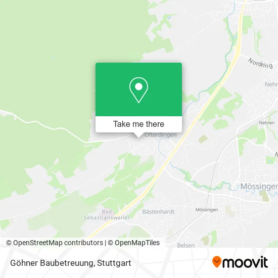 Карта Göhner Baubetreuung