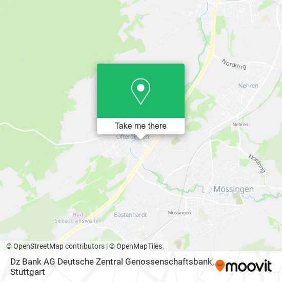 Карта Dz Bank AG Deutsche Zentral Genossenschaftsbank