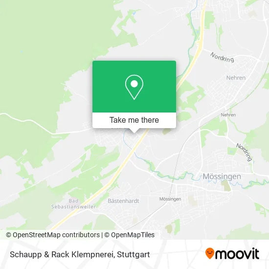 Карта Schaupp & Rack Klempnerei