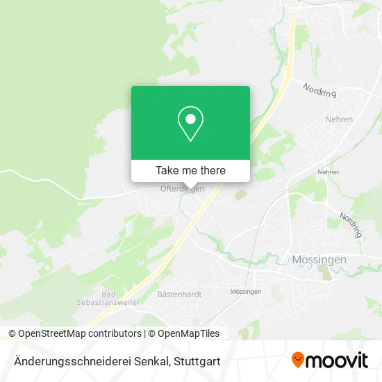 Карта Änderungsschneiderei Senkal