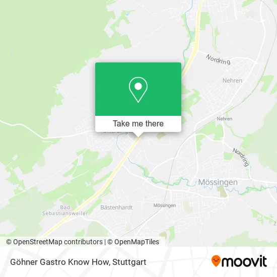 Göhner Gastro Know How map