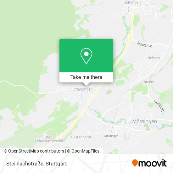 Steinlachstraße map