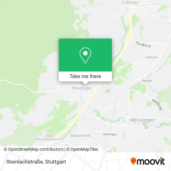 Карта Steinlachstraße