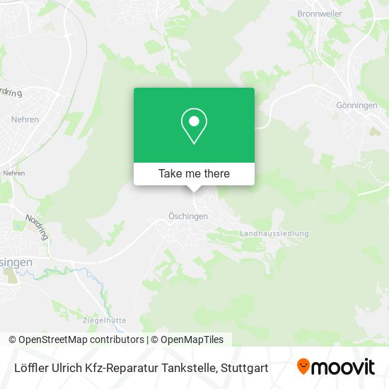 Карта Löffler Ulrich Kfz-Reparatur Tankstelle