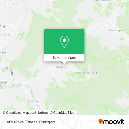 Карта Let's Move Fitness