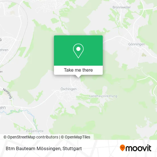 Карта Btm Bauteam Mössingen