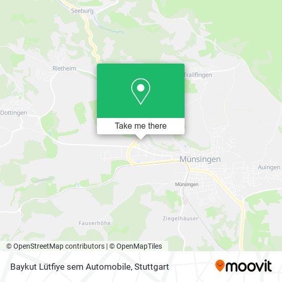 Baykut Lütfiye sem Automobile map