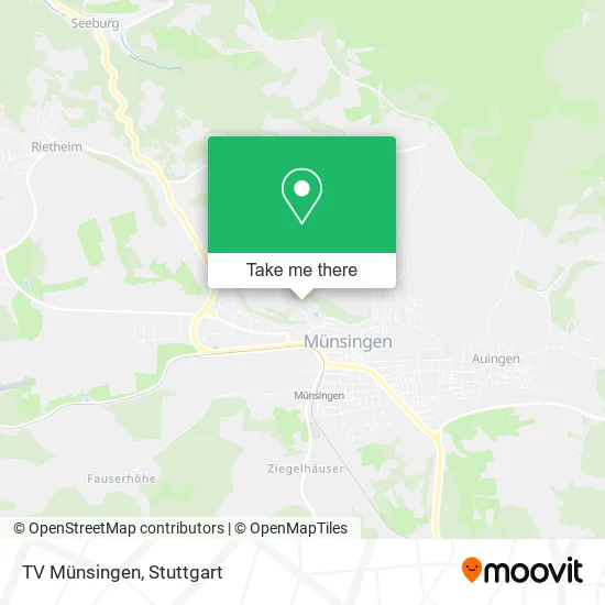 Карта TV Münsingen