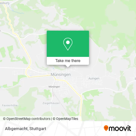 Карта Albgemacht