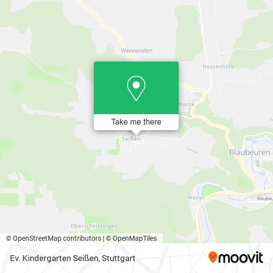 Ev. Kindergarten Seißen map