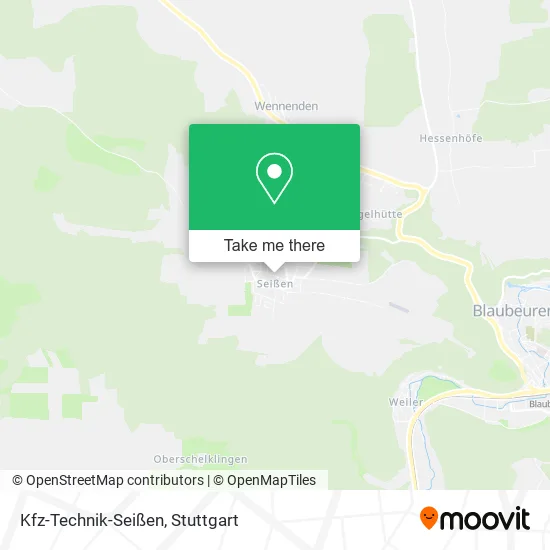 Карта Kfz-Technik-Seißen