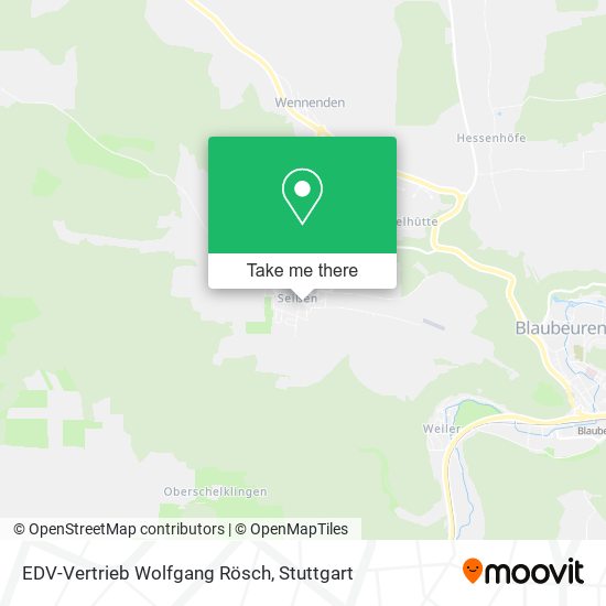 EDV-Vertrieb Wolfgang Rösch map
