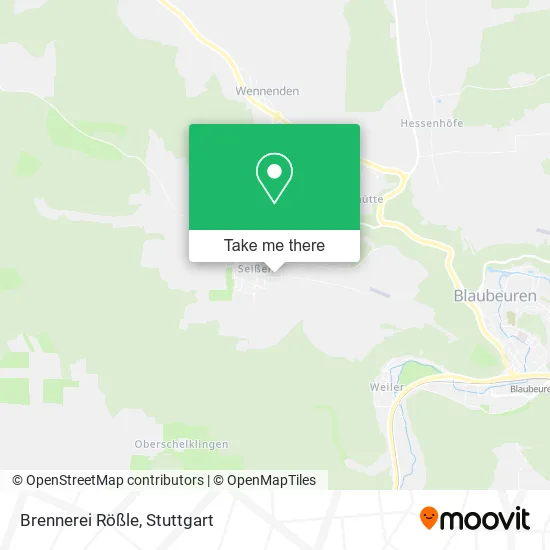 Карта Brennerei Rößle