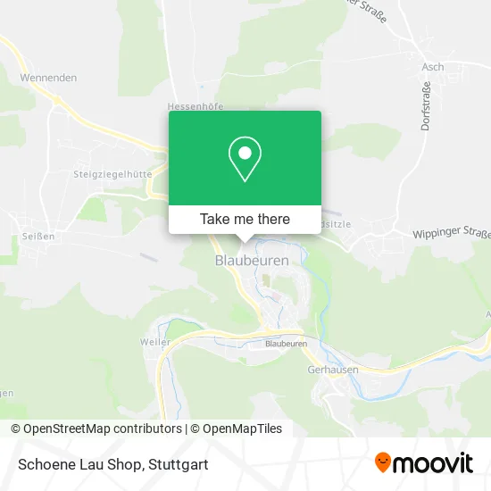 Карта Schoene Lau Shop