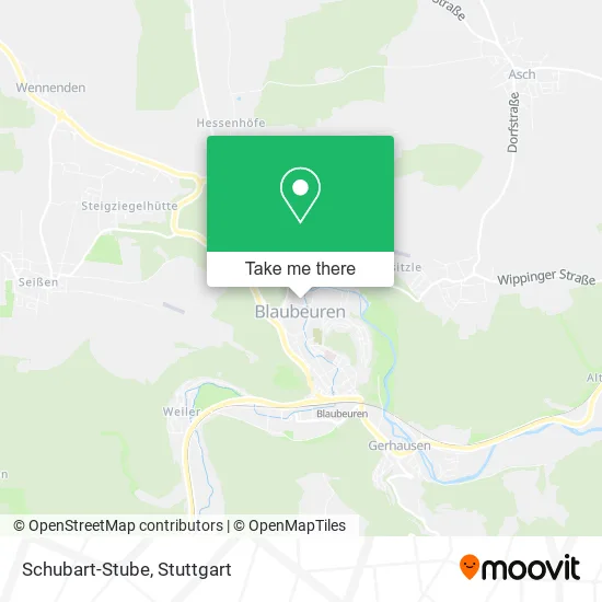 Карта Schubart-Stube