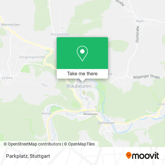 Карта Parkplatz
