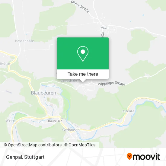 Карта Genpal