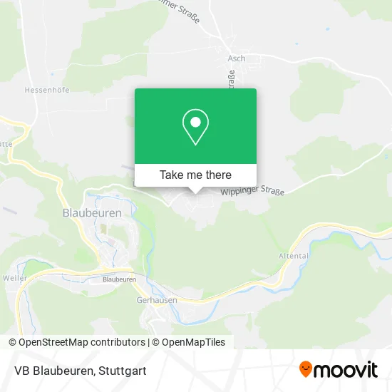 Карта VB Blaubeuren