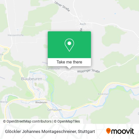 Glöckler Johannes Montageschreiner map