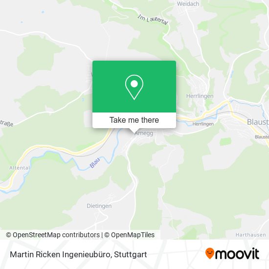 Martin Ricken Ingenieubüro map