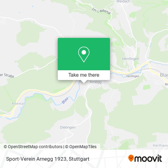 Sport-Verein Arnegg 1923 map