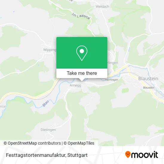 Карта Festtagstortenmanufaktur