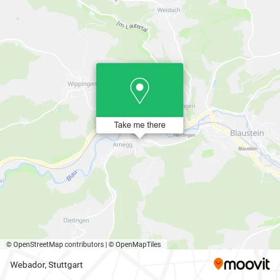 Карта Webador
