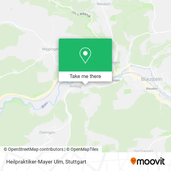 Карта Heilpraktiker-Mayer Ulm