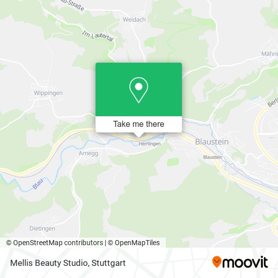 Mellis Beauty Studio map