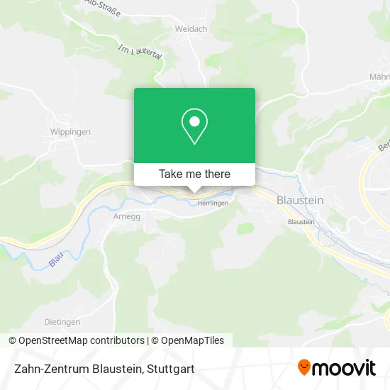Карта Zahn-Zentrum Blaustein