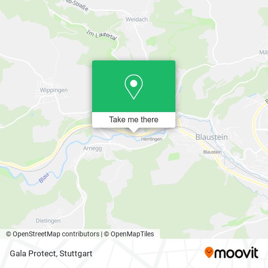 Gala Protect map