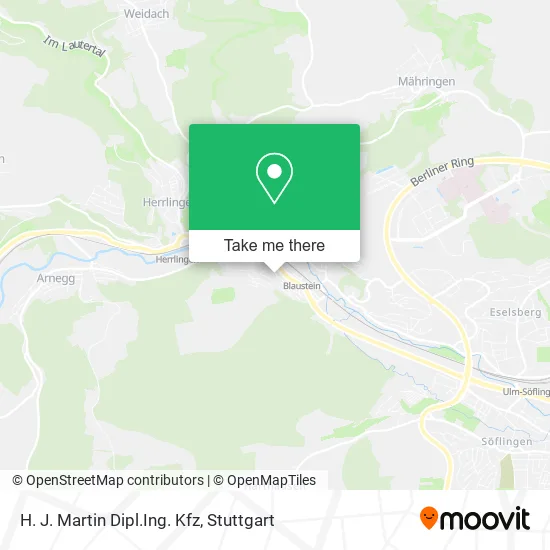 Карта H. J. Martin Dipl.Ing. Kfz