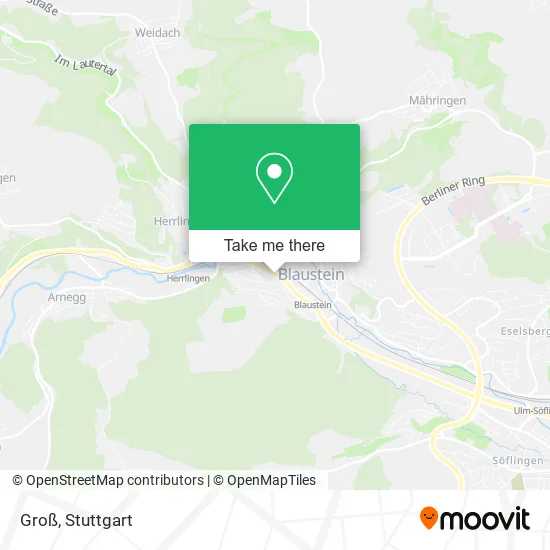 Карта Groß