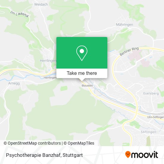 Psychotherapie Banzhaf map