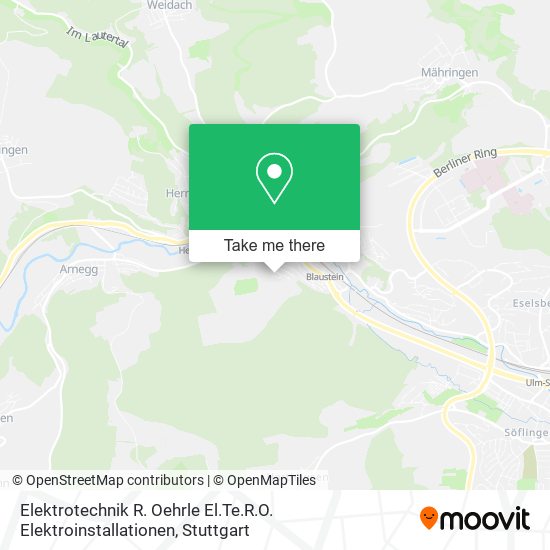 Elektrotechnik R. Oehrle El.Te.R.O. Elektroinstallationen map