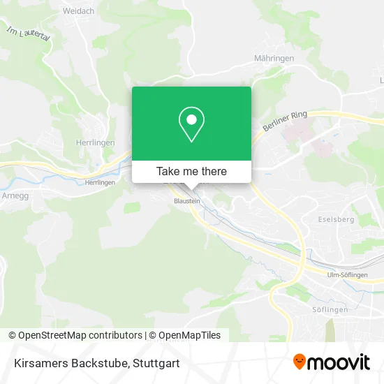 Карта Kirsamers Backstube