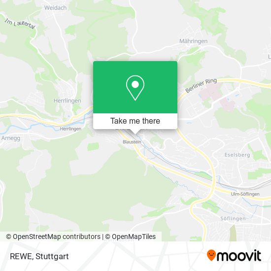 REWE map