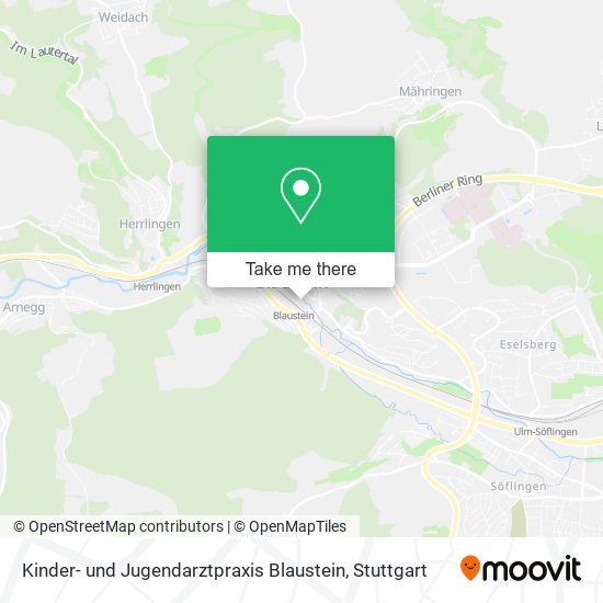 Kinder- und Jugendarztpraxis Blaustein map