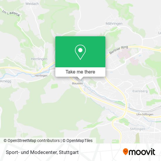 Sport- und Modecenter map