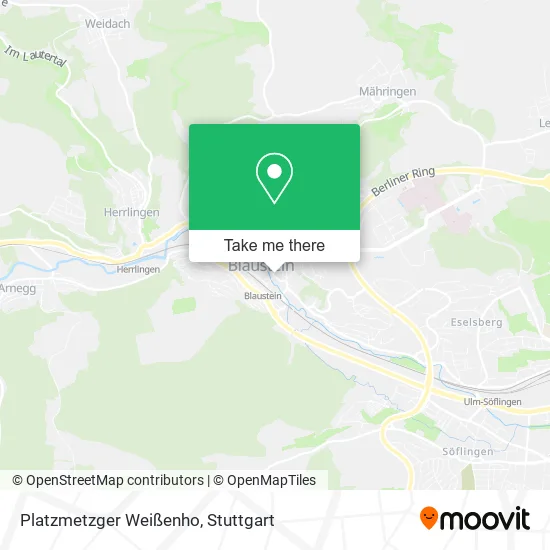 Карта Platzmetzger Weißenho