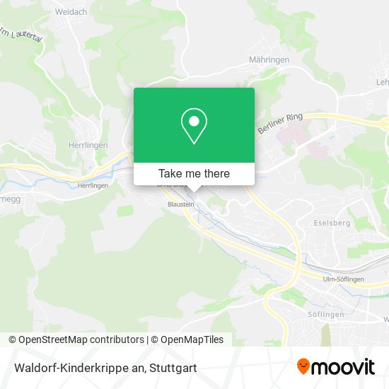 Карта Waldorf-Kinderkrippe an