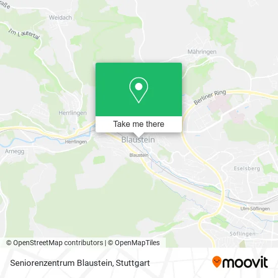 Карта Seniorenzentrum Blaustein