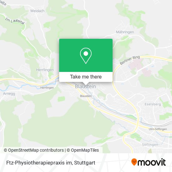 Ftz-Physiotherapiepraxis im map