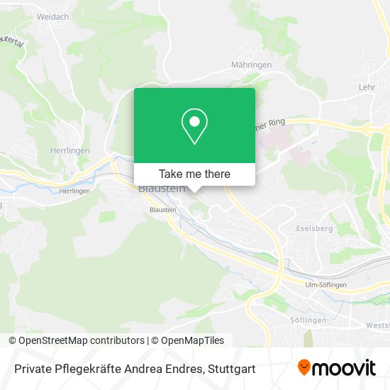 Private Pflegekräfte Andrea Endres map
